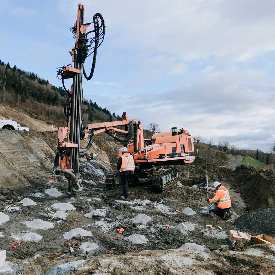 Abbotsford Development onsite construction