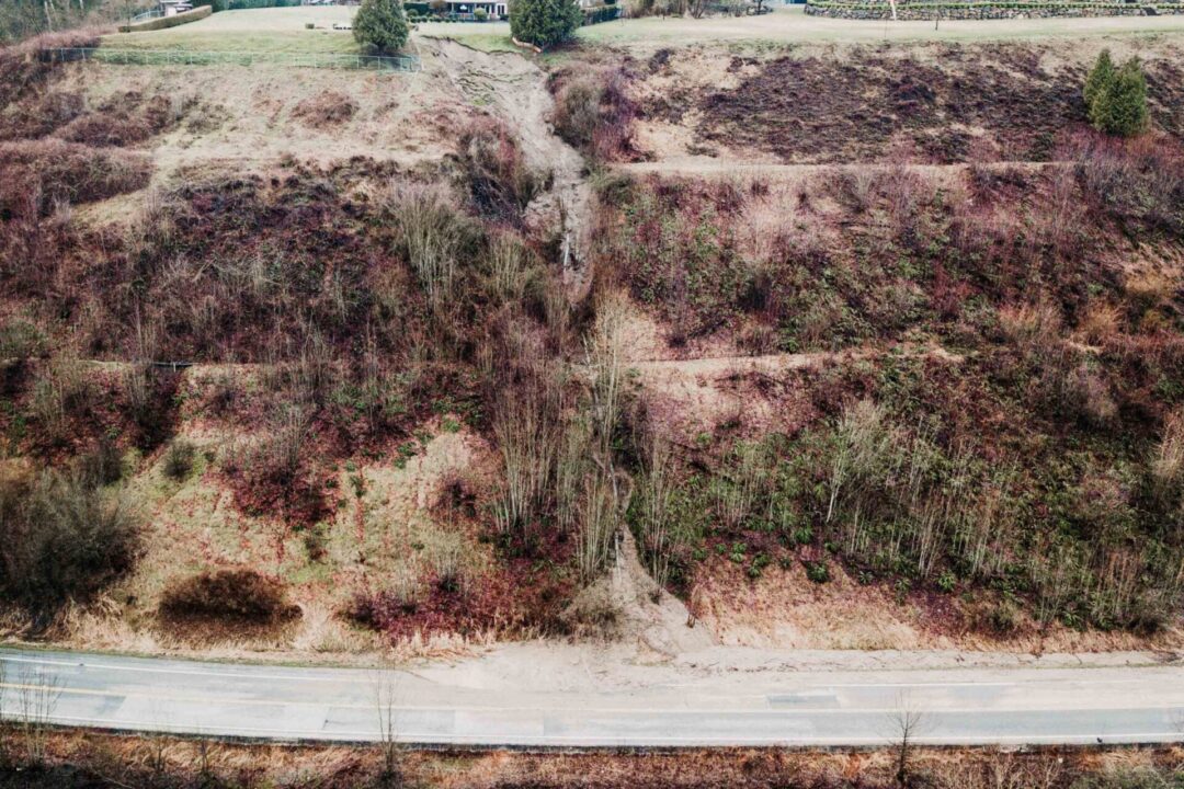 Landslide Assessment and Stabilization, River Road Langley