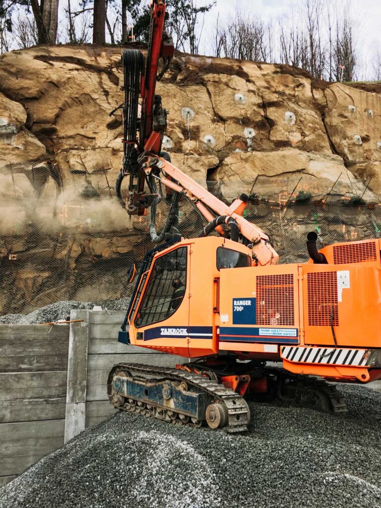 Retaining Wall Construction