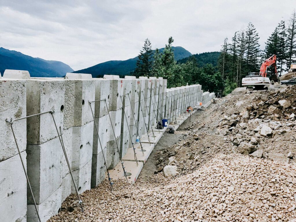 Retaining Wall Design Northern British Columbia