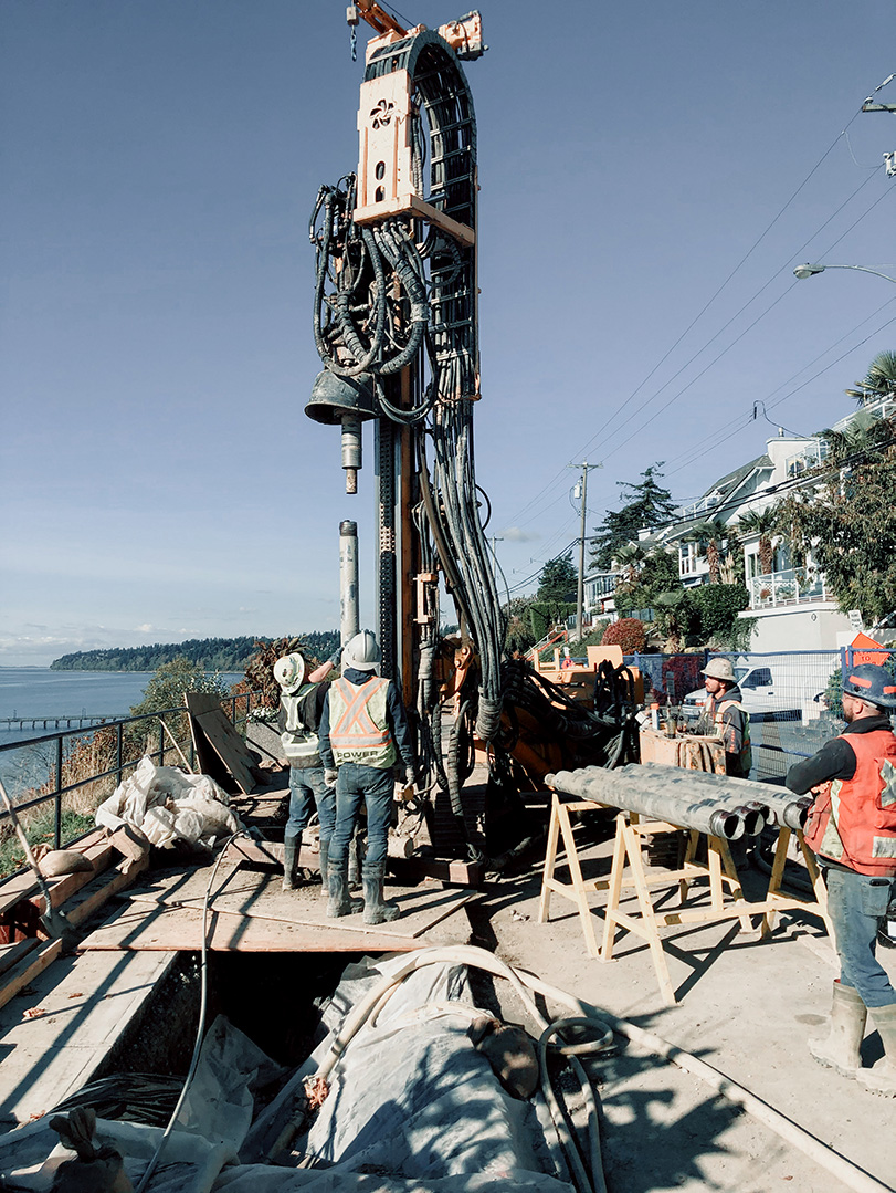 White Rock on site monitoring