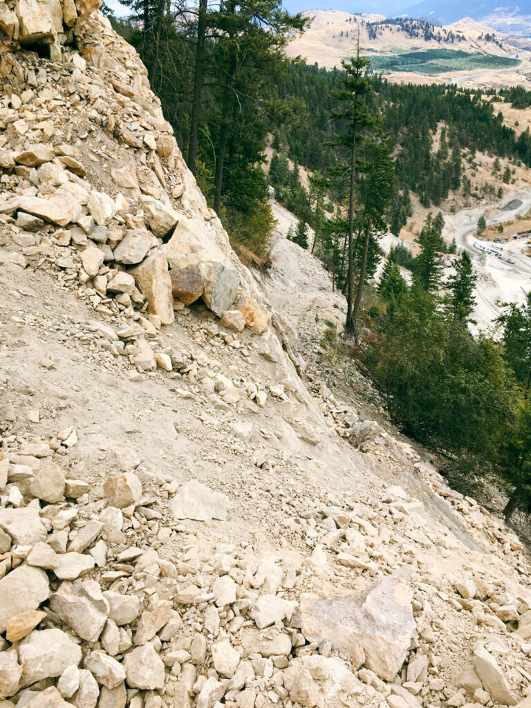 Predator Ridge Quarry looking up